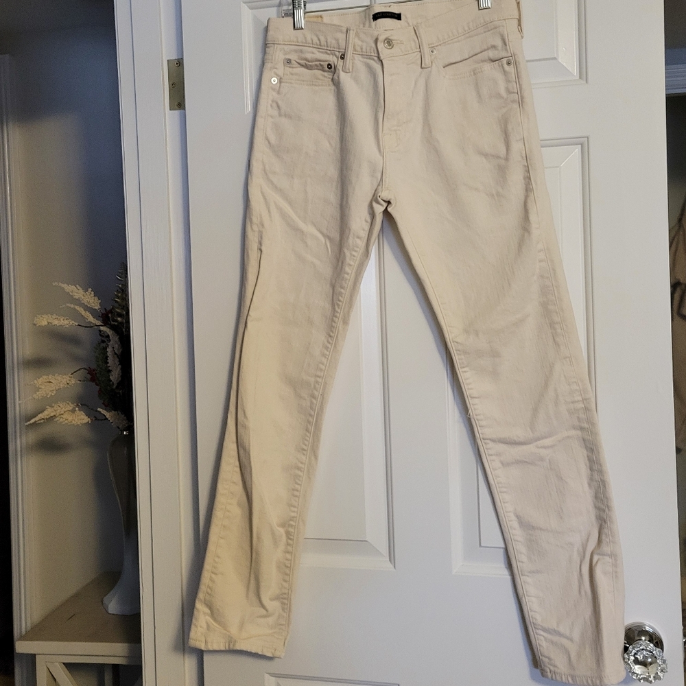 Men's Ivory/Off white jean